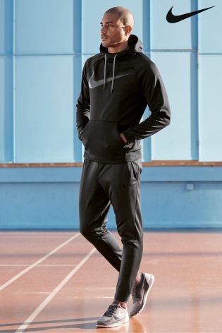 Nike Gym Black Therma Logo Hoody